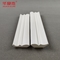 Witte vinyl 12FT / 25/64 X 1-39/64 Bed Crown PVC Giet voor gebouwdecoratie