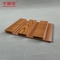 Rood hout Kleur WPC wandpaneel Hoogglanzend afdrukwerk PVC wandpaneel