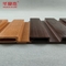 Rood hout Kleur WPC wandpaneel Hoogglanzend afdrukwerk PVC wandpaneel