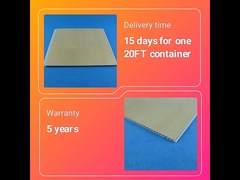 Huaxiajie Hot Selling houten kunststof composiet WPC wandpaneel muur voor structurele dakbedekking