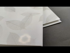 Waterdichte met elkaar verbonden PVC-wandpanelen