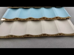 Binnen Decoratie Grijs Wandpaneel Wpc Hout Kunststof Composiet Duurzaam Materiaal