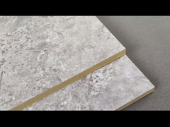 Waterdicht weerdicht composietwandpaneel met vlak oppervlak