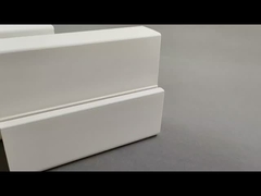 Hoogwaardig Wpc-deurscherm Waterdicht LVL Versterking Wpc Mullpost Bouwmateriaal