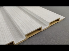 houtnerf WPC wandpaneel voor wanddecoratie binnen en buiten