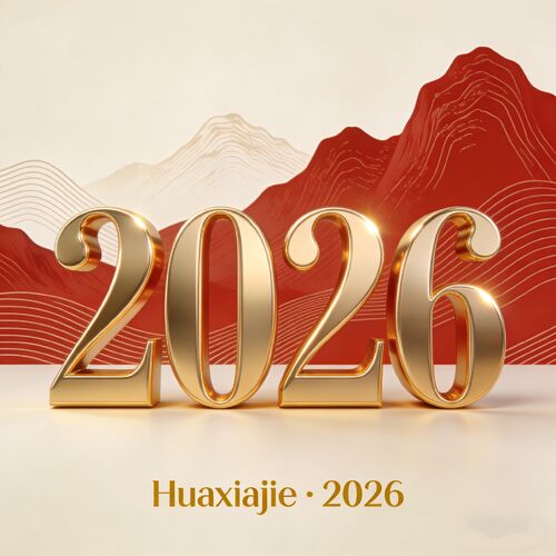 Het laatste nieuws van het bedrijf over Nieuwjaarswensen van Huaxiajie - Samen op weg naar een schitterend 2026