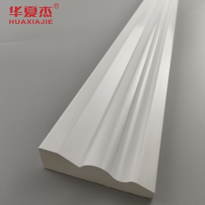 Witte pvc-plank 70x20 mm pvc-vorm gemakkelijk schoon te maken basisplank koloniale behuizing binneninrichting