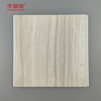 Chinese ontwerp warm stempelen Pvc wandpaneel en plafondpaneel hoogglanzend houtkorrels