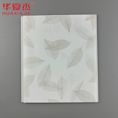 Op maat gemaakte warm stempelde pvc wandpanelen botanische afdruk plafondpaneel pvc voor badkamerdecoratie