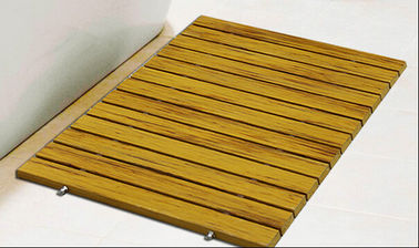 Goede prijs Rechthoekige Houten Plastic Samengestelde de Douchemat 80cm x 60cm van Decking WPC online