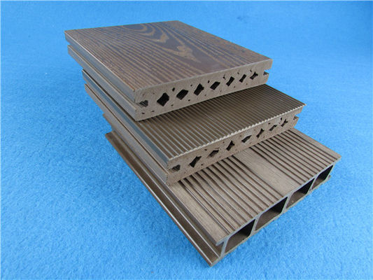 Goede prijs Gebruikte WPC Samengestelde Decking voor de Buitenbevloering van Terrasdecking online