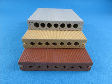 Goede prijs De holle Vriendschappelijke Samengestelde Decking Groef ecologisch WPC Decking van WPC online