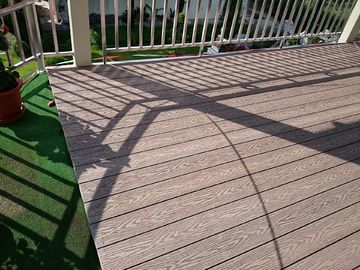 Goede prijs Samengestelde het dekraad van WPC voor van de het gazon de decking tuin van wpctreden decking raad online