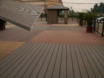 Goede prijs Het stevige Houten Plastic Vriendschappelijke UVbewijs WPC Samengestelde Decking van Decking Eco online
