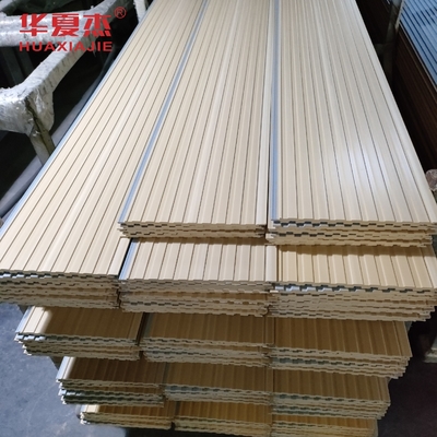 WPC-wandpaneel voor buiten Laminated WPC-paneel Woongebouw decoratie