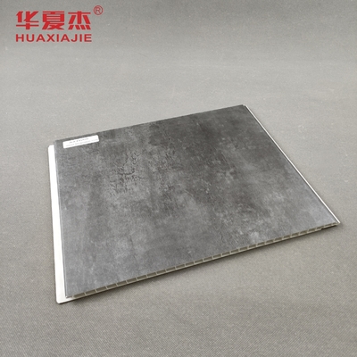 Grauwe marmeren PVC-wandpanelen Interieur PVC-plafondpaneel Voor gebouwdecoratie
