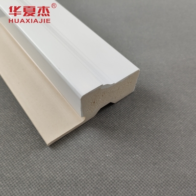 Glanzige binnenkant WPC deurframe 217mm WPC deur Jamb Vochtbestendig