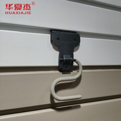 Makkelijk te installeren PVC Slat Wandpaneel Haakken Garage Panel Wand Frame Waterdicht Voor decoratie