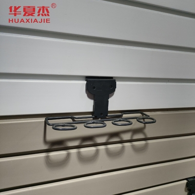 Makkelijk te installeren PVC Slat Wandpaneel Haakken Garage Panel Wand Frame Waterdicht Voor decoratie