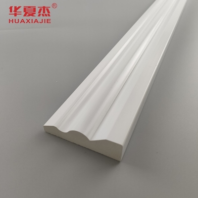 Witte pvc-plank 70x20 mm pvc-vorm gemakkelijk schoon te maken basisplank koloniale behuizing binneninrichting