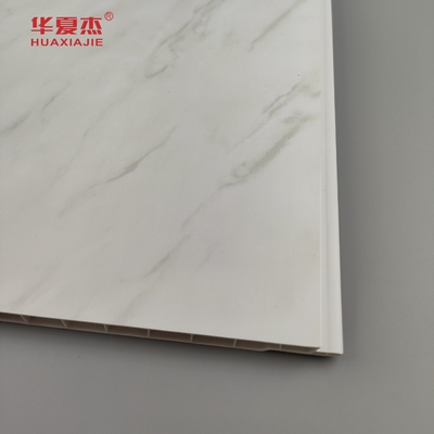 Waterdicht pvc marmeren wandpaneel decoratief pvc plafondpaneel drukbouwmateriaal