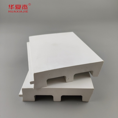 Cellulair Vinylpvc-Versieringsafgietsel, de Versieringsraad van Decoratie Witte pvc