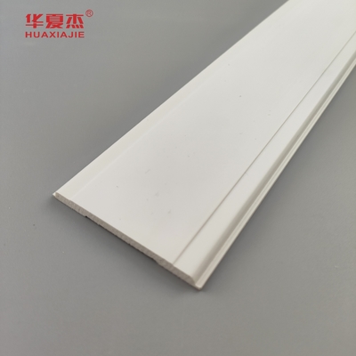 Goedkope Pvc Mull Strip 2-1/2 Wpc Moulding White Smooth Pvc Mull Mouldings Home Office Decoratie