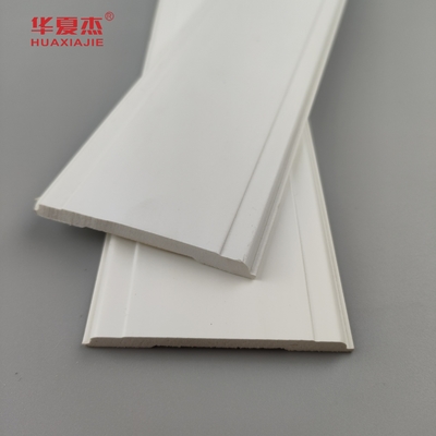 Goedkope Pvc Mull Strip 2-1/2 Wpc Moulding White Smooth Pvc Mull Mouldings Home Office Decoratie