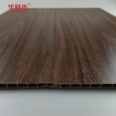 Houten Gelamineerde Decoratieve Plafondcomités, het rekupereerbare pvc-muur behandelen 250*8mm