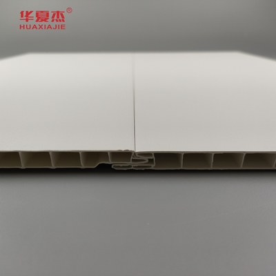 Hoogwaardige gefrostte zuivere witte elegante gelamineerde PVC wandpaneel Indoor PVC panelen voor decoratie