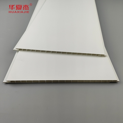 Hoogwaardige gefrostte zuivere witte elegante gelamineerde PVC wandpaneel Indoor PVC panelen voor decoratie