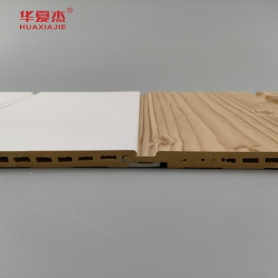 Gelamineerd Wpc wandpaneel Fluted Duurzame Wpc panelen Moderne ontwerp Wpc boards Installeer gemakkelijk