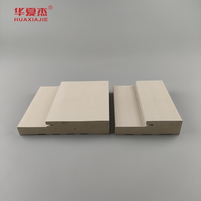 Waterdicht houten patroon 6-9/16' Wpc Door Jamb 4-9/16' Wpc Door Frame Gebouw Decoratie