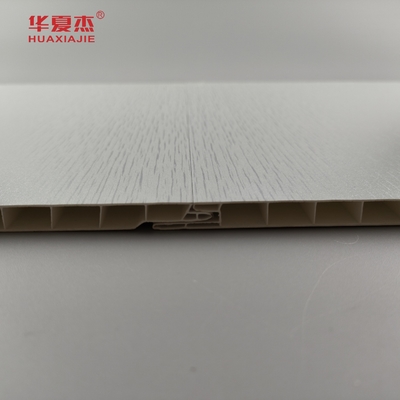 Moderne design Zilveren kleur PVC plafond en wandpaneel Vochtbestendige muur Pvc panelen Gebouw decoratie