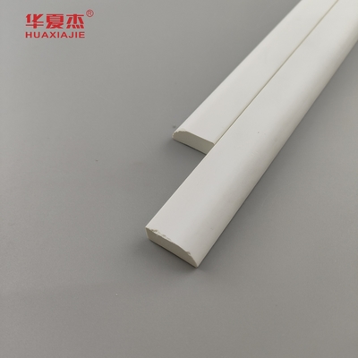 Best verkopende pvc giet schoen vorm wit vinyl 12ft 19x12mm pvc profiel milieuvriendelijk