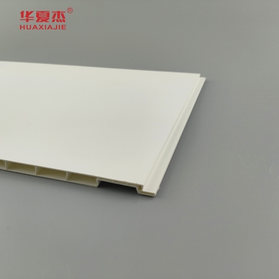 Moderne design pvc plafondpaneel 12'' wandpaneel wit pvc-plaat van kleur binnenhuis decoratie