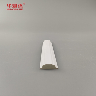 Moderne ontwerp scheiding trim wit vinyl 12 'pvc vorm 22x6mm pvc schuim trim en profiel
