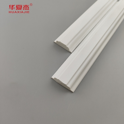 Moderne ontwerp scheiding trim wit vinyl 12 'pvc vorm 22x6mm pvc schuim trim en profiel