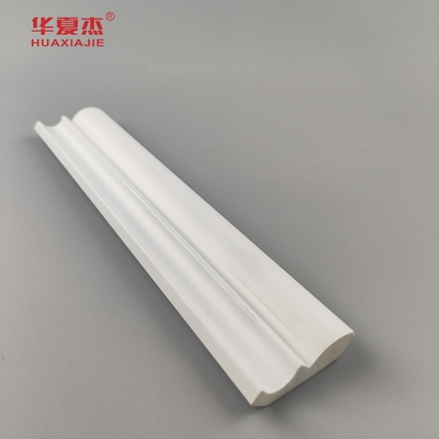 Hoogwaardige 25/64 x1-39/64 kroon pvc-gietwerk wit waterdicht pvc-profiel binnenhuisversiering