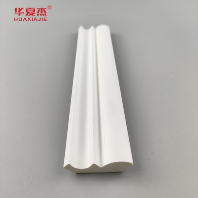 Hoogwaardige 25/64 x1-39/64 kroon pvc-gietwerk wit waterdicht pvc-profiel binnenhuisversiering