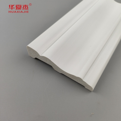 Nieuw product 19/32 x 2-23/32 koloniale behuizing pvc steigerplaat in witte kleur voor de decoratie van gebouwen
