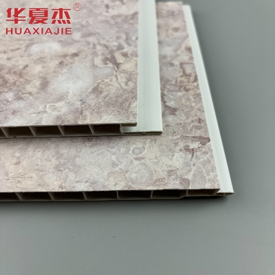 Duurzaam parelvormend warm stempeld pvc wandpaneel prink marmeren decoratiepaneel voor muur pvc woning decor