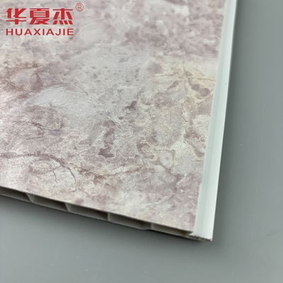 Duurzaam parelvormend warm stempeld pvc wandpaneel prink marmeren decoratiepaneel voor muur pvc woning decor