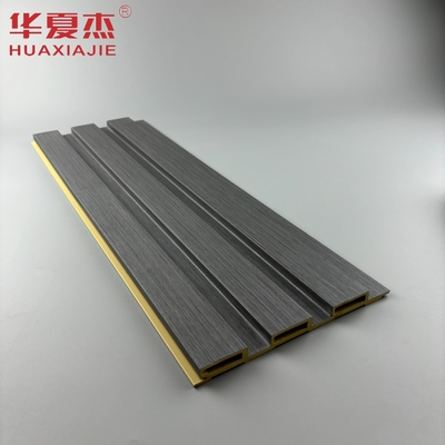 Nieuw product explosie wpc gevlochten wandpaneel vochtbestendige pvc decor wandpaneel bouwmateriaal
