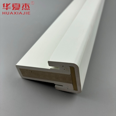 Groothandel nieuw product wpc mullpost LVL versterkt wpc deurframe pvc deurbalk gebouw decoratie