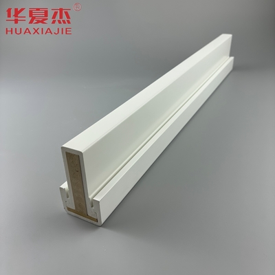 Groothandel nieuw product wpc mullpost LVL versterkt wpc deurframe pvc deurbalk gebouw decoratie