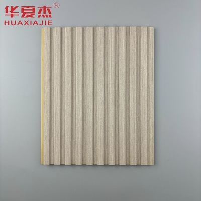 Best verkopende houtgraan wpc wandpaneel gevlochten pvc-paneel wpc waterdicht wandpaneel voor interieurdecoratie