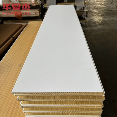Hoogwaardig wit wpc wandpaneel 600x9mm gelamineerd wpc board waterdicht decoratief materiaal