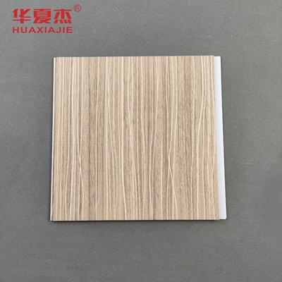 Moderne design gelamineerd pvc wandpaneel 250x5mm pvc houten korrels paneel voor woonkamer decor
