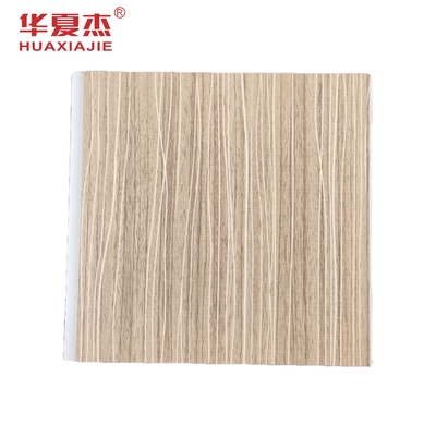 Moderne design gelamineerd pvc wandpaneel 250x5mm pvc houten korrels paneel voor woonkamer decor